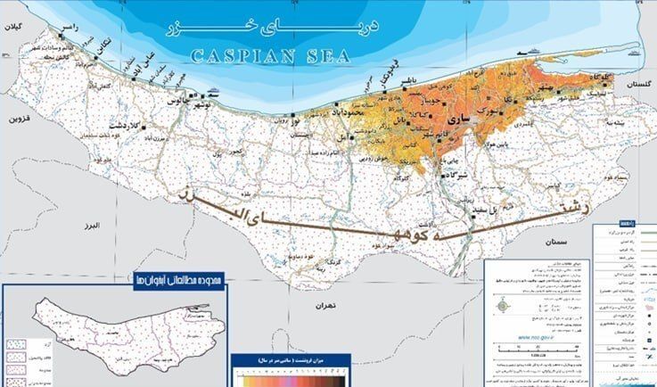 وضعیت وخیم فرونشست زمین در مازندران + عکس