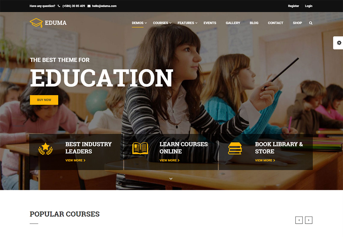 Best Online Course WordPress Themes