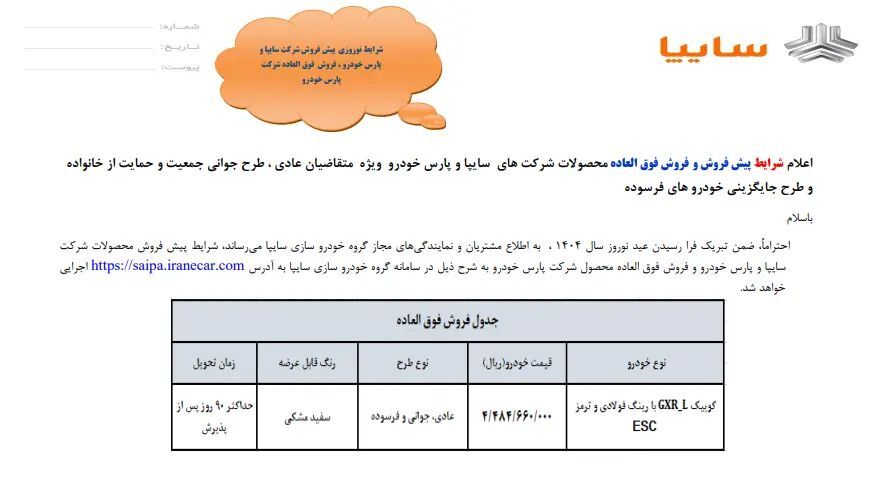 خبر خوش برای متقاضیان خودرو/ شرایط فروش ۱۳ خودرو اعلام شد